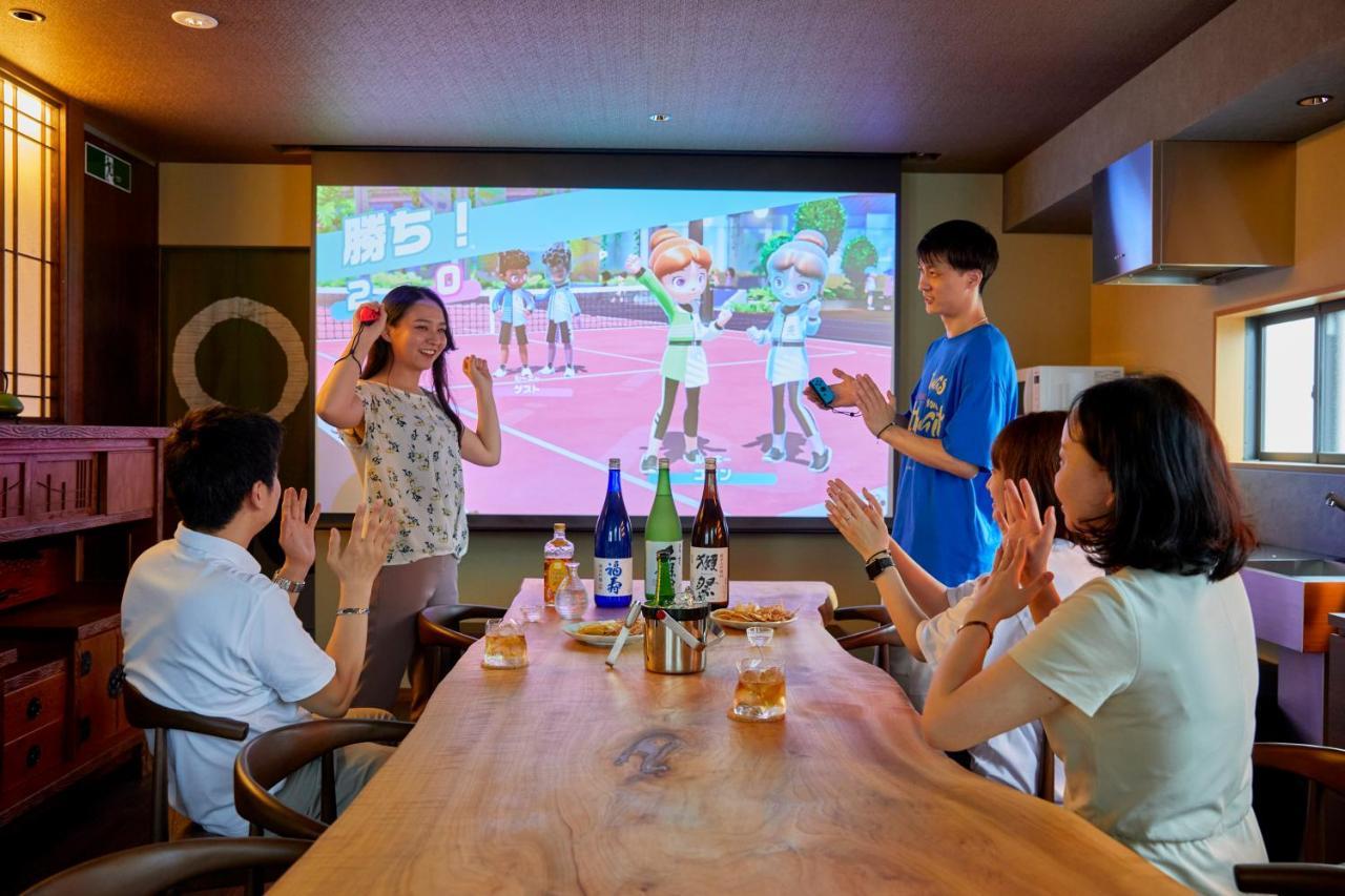 古今 天下茶屋 With A Private Parking Lot And A Half Open-Air Bath And Direct To Kix Villa Osaka Exterior photo